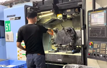 精密なCNC加工とCMM検査